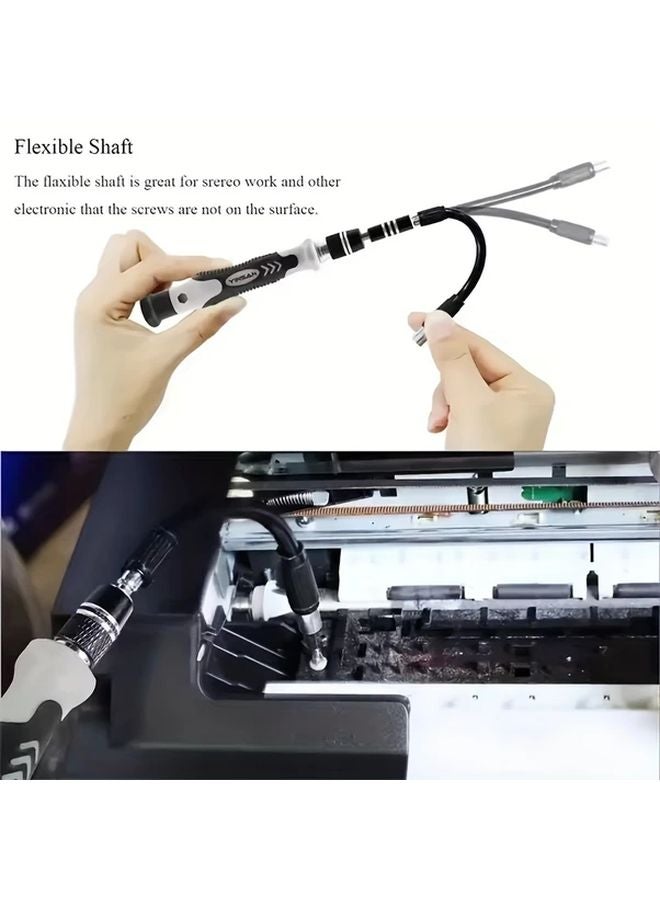 Red 115 Pcs Precision Screwdriver Set For Electronics Repair Phone Laptop Game Console - Image 5